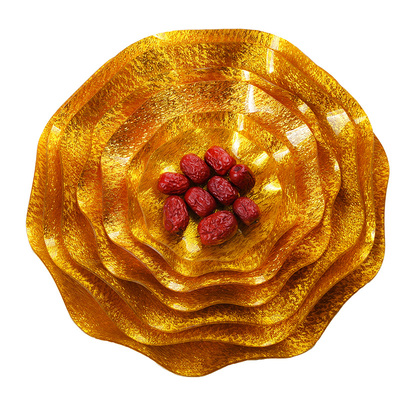 百品纳亚克力塑料水果盘金丝果盘