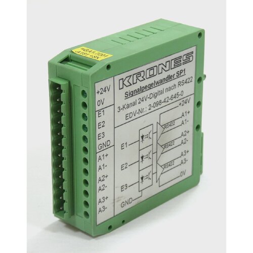 Krones 2098426450 Signal Level Converter SP1 used