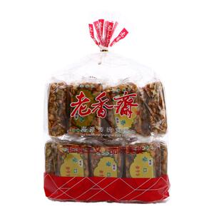 老香斋一口香核桃沙琪玛咸味花生手工糕点上海特产l零食品 500g