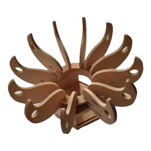 木制品加工定制手工木工艺品DIY毕业设计黑胡桃实木底座CNC木摆件