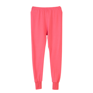 纯棉秋裤女春秋薄款全棉内穿高腰妈妈保暖裤线裤宽松老太太棉毛裤