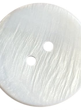 双面珍珠贝壳扣高级淡水白色纽扣