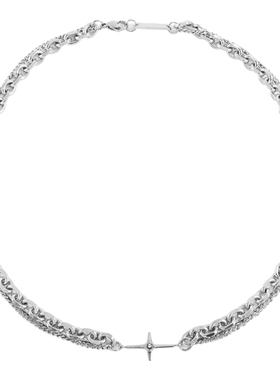 欧美钛钢朋克风百搭手环古巴链