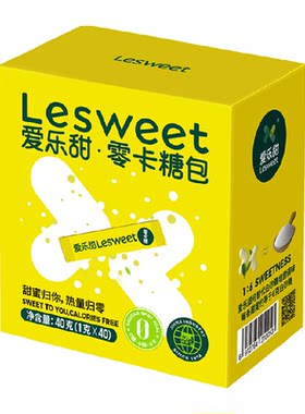 爱乐甜赤藓糖醇代糖便携40g