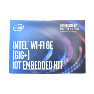 英特尔/IntelAX210WiFi6e无线网卡内置蓝牙5.3支持笔记本台式机千兆三频5374M Wi-Fi接收器