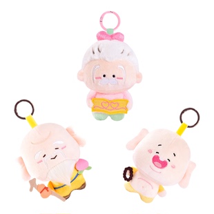 凯佩珑新品神仙助我8款努努关公财神门神月老钟馗弥勒佛毛绒挂件