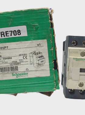 SCHNEIDERELECTRICLC1D25P7TESYSD接触器25A230V线圈11KW3POLE