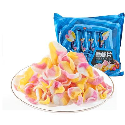 良品铺子三色虾片12袋