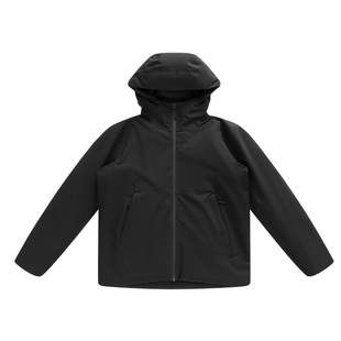 END HOMME日本Jis 三层压胶防水廓形商鸟800蓬连帽95白鹅羽绒服男