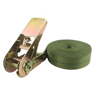 紧绳器25mm无挂钩拉紧器绑带车顶行李架衣物捆绑带小型1寸军绿色