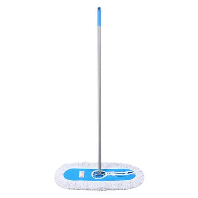 美容地拖 山东清尘拖把厂家直销好用一拖净大拖把杆子质保1年