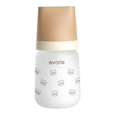 爱得利新生儿小熊奶瓶玻璃160ml