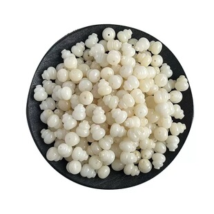 天然菩提根雕刻葫芦小件星月菩提文玩佛珠串珠手串饰品diy配件