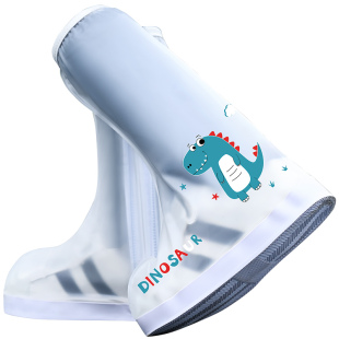 儿童雨鞋套男女童雨天外穿脚套防水防滑宝宝学生高筒耐磨水鞋雨靴