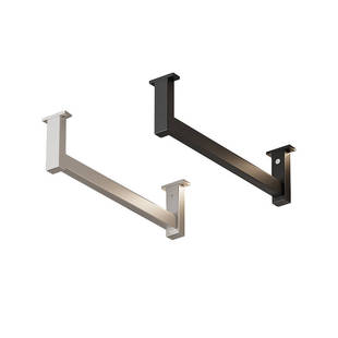 衣柜顶装u型挂衣杆柜内纵向竖向l横杆衣通配件悬吊伸缩抽拉挂衣架