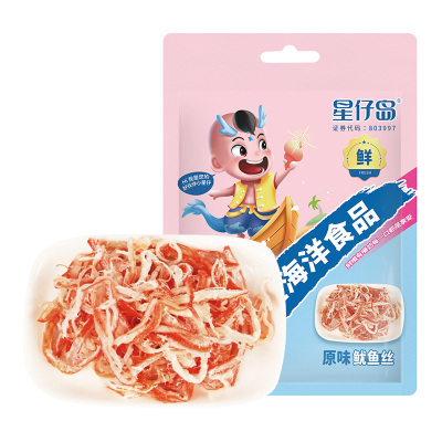 星仔岛炭烤鱿鱼丝抵制有嚼劲