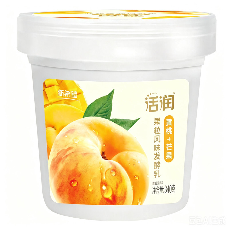 活润琴牌低温酸奶大果粒
