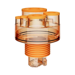 厨房下水管三头通防臭密封塞排水管下水道三通分水器防返臭神器