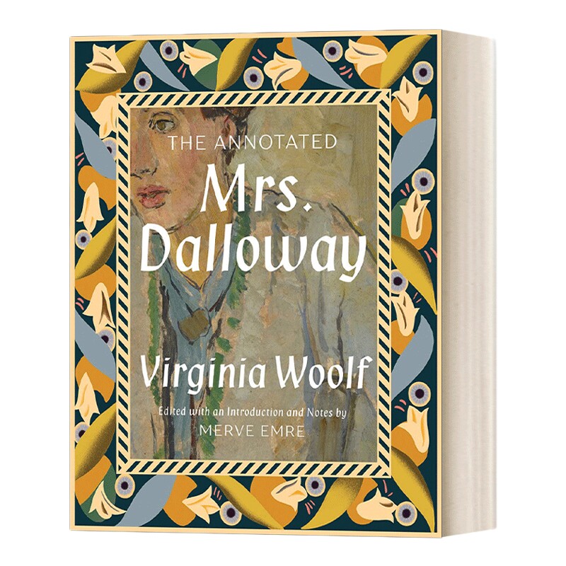 英文原版 The Annotated Mrs Dalloway 达洛维夫人 诺顿精装插图注释版 英文版 进口英语原版书籍