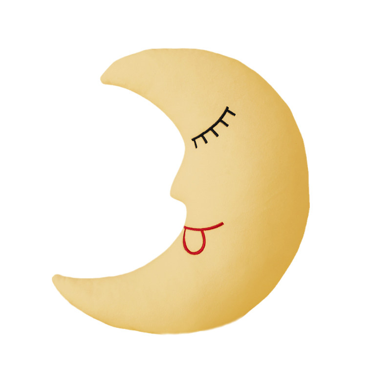 夜光月亮毛绒玩具公仔布娃娃睡觉抱枕安抚玩偶儿童生日礼物女生