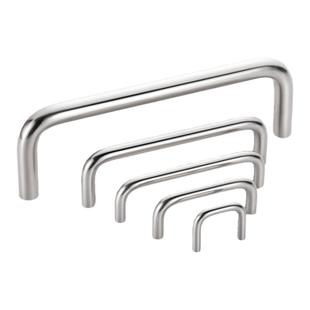 ls511实心小拉手304不锈钢橱柜柜门把手家居抽屉U型拉手过盐雾48H