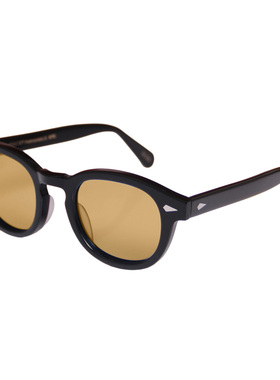 浅茶色MOSCOT玛士高板材太阳眼镜