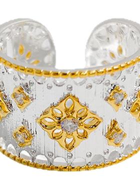 布契拉丝戒指女小众设计轻奢高级