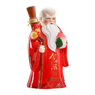 今世缘珍藏酒福寿缘满52度1L浓香型白酒纯粮酒水婚庆聚会商务送礼