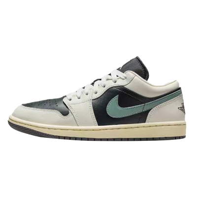 NIKE男女同款系带黑绿篮球鞋