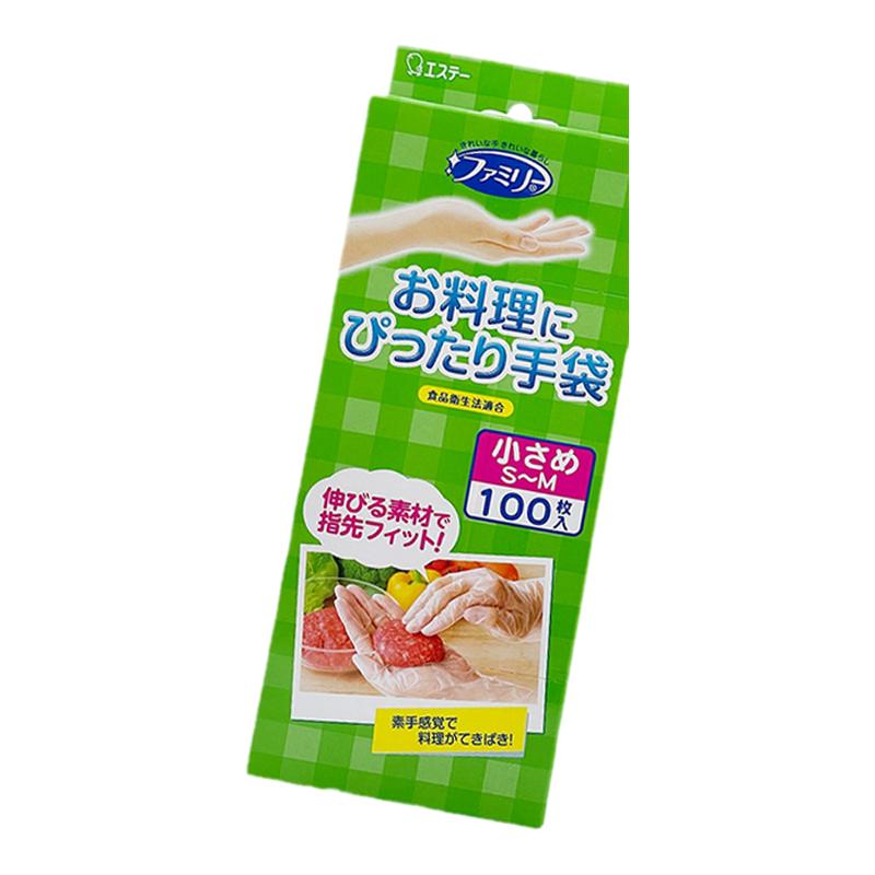 日本进口小鸡一次性手套加厚防油