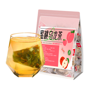 蜜桃白桃乌龙茶包花果袋泡茶叶组合养生水果茶可商用小包装冷泡茶