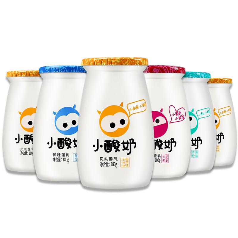 来思尔大理小酸奶整箱批特价180g*12瓶原味学生儿童乳酸菌早餐奶