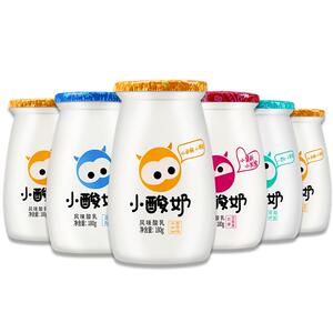 来思尔大理小酸奶整箱批特价180g*12瓶原味学生儿童乳酸菌早餐奶