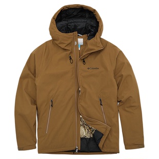 25秋冬新品哥伦比亚男装户外防水金点热能保暖700蓬羽绒服XE5842