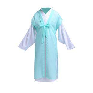 儿童古装汉服国学女款小学生演出服男生幼儿书童三字经朗诵服装