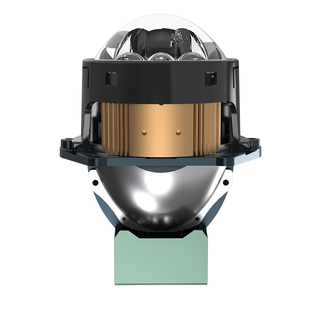 精刚雷犀三直射LED双光透镜大灯总成改装 升级海5矩阵免费安装