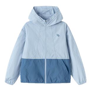 巴拉巴拉男童防晒衣儿童凉感皮肤衣大童轻薄外套女童春装新款童装