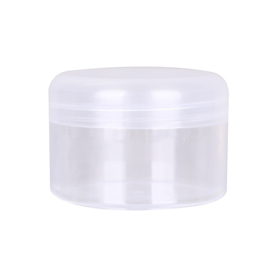 小塑料瓶带盖透明试用装面霜分装