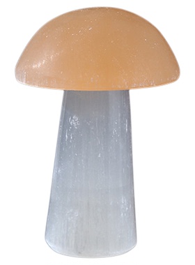 现代简约创意水晶石膏蘑菇小摆件