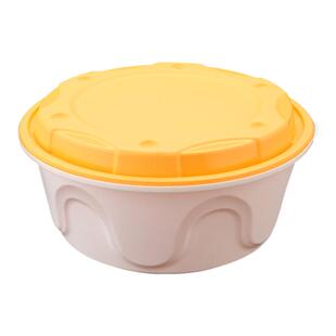 一次性餐盒样品圆形长方形透明塑料外卖打包盒黑色加厚汤碗快餐盒