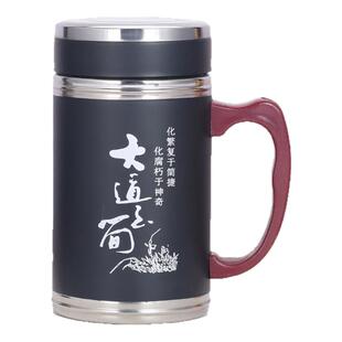 新款陶瓷内胆保温杯男女办公室泡茶杯居家水杯陶瓷杯礼品真陶瓷
