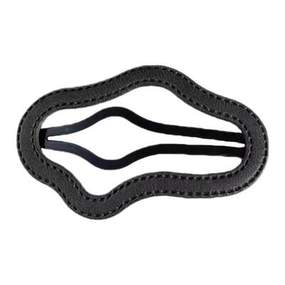 发夹女镂空皮质云朵云朵夹