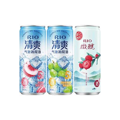 RIO锐澳清爽微醺混合口味果酒