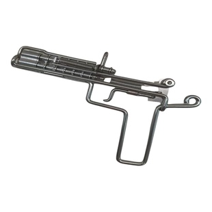 304不锈钢手工火柴枪链条枪老舅款童年玩具经典怀旧玩具桌面摆件