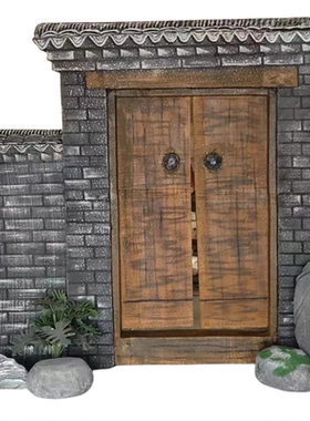 定制仿真泡沫石头墙影楼道具