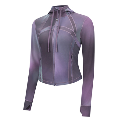 Define 女士短款连帽夹克 *网面丨lululemon丨LW3IP0S