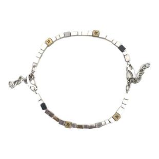 生日礼物辉子同款高街时装蹦迪配饰金属块ins男女项链古着风手链