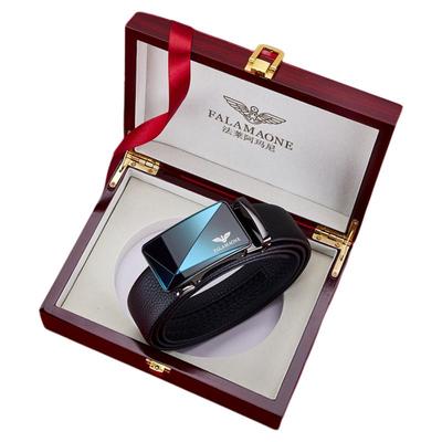 法莱阿玛尼男士皮带自动扣腰带