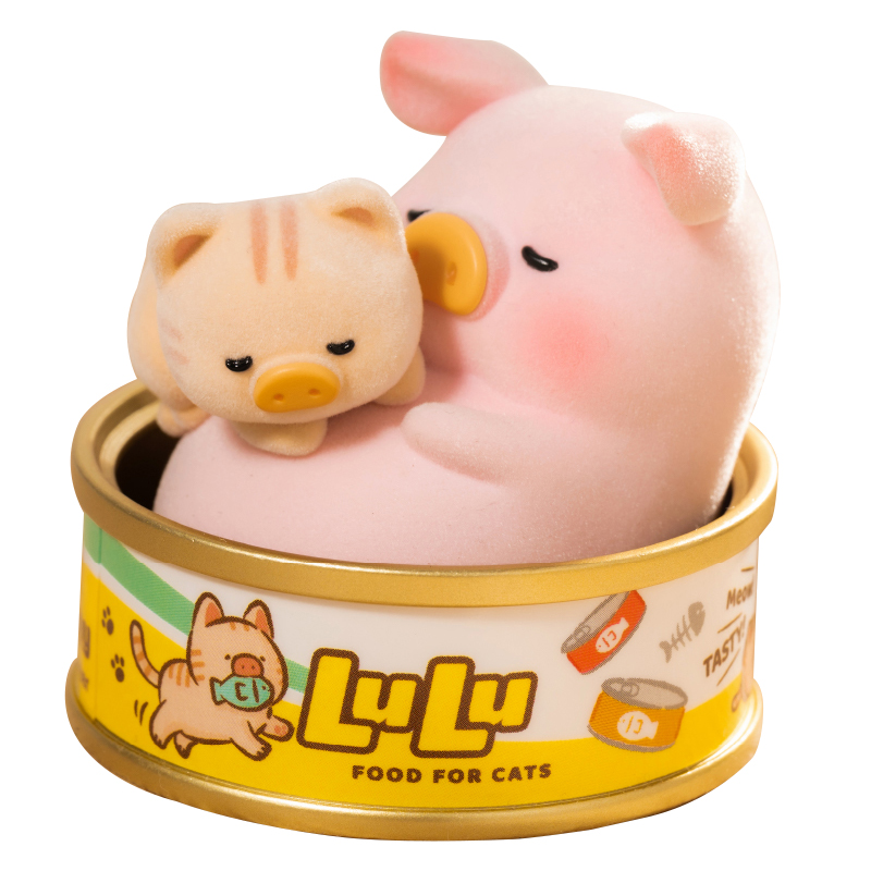 【52TOYS】罐头猪LuLu猫肥家润事事顺吊卡潮玩手办摆件心意礼物