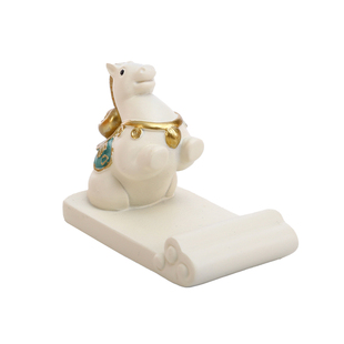 洛阳文创纪念品特产唐三彩小马手机支架摆件新年创意礼品马年礼物